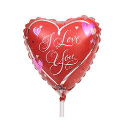 I Love You Balloon On Stick