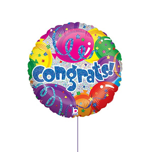 Congratulations Balloon On Stick
